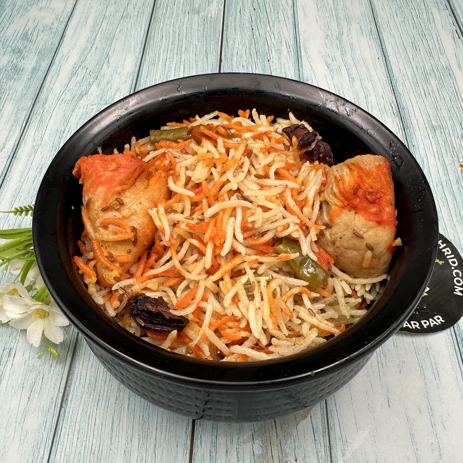 Chatpati Chicken Biryani