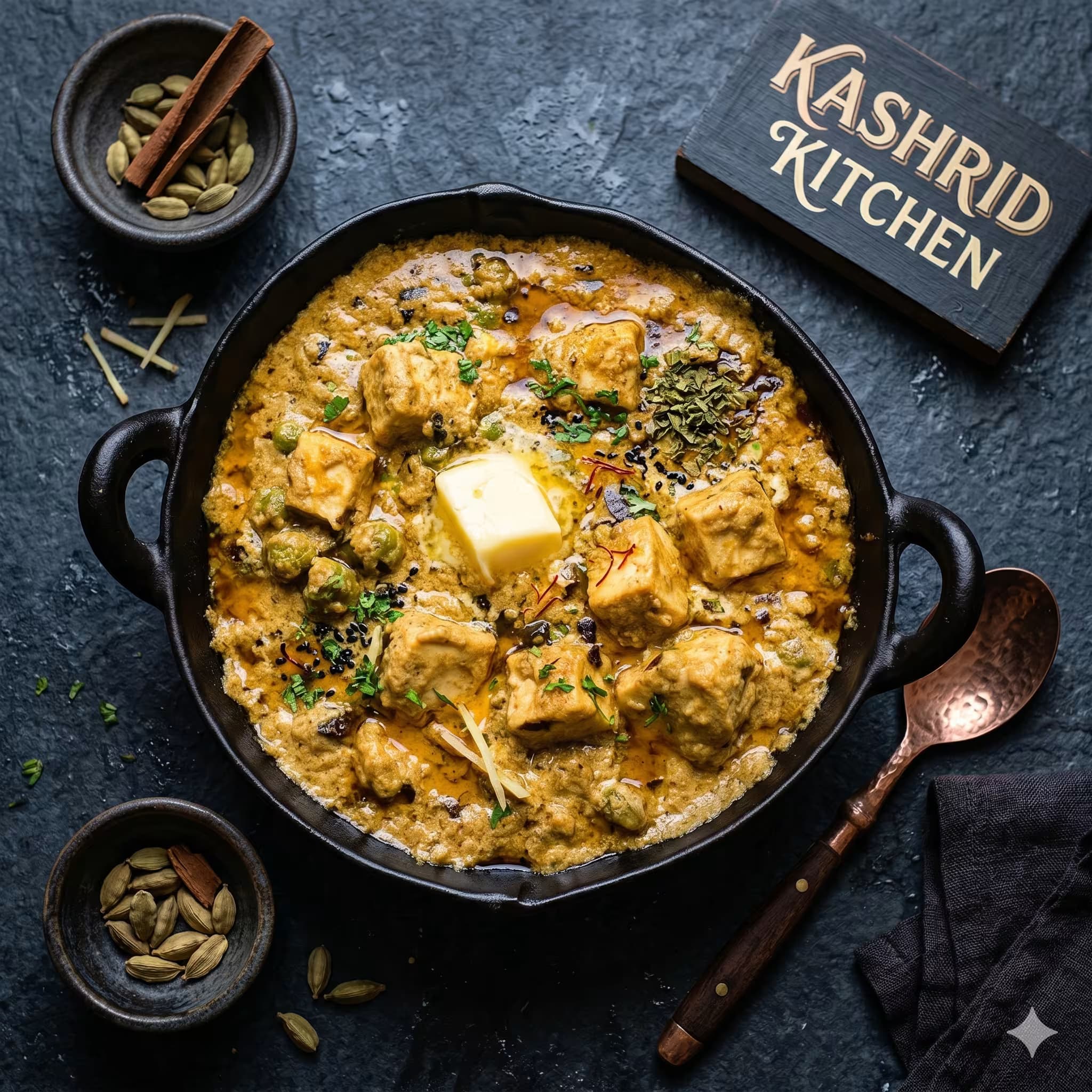 Authentic Punjabi Matar Paneer