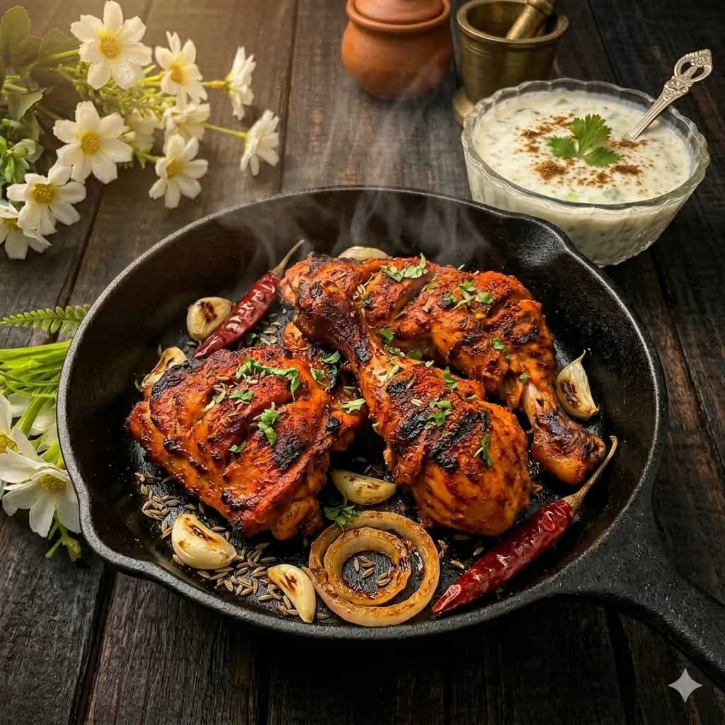 Authentic Mughlai Chicken Tandoori